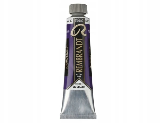 Aliejinė tapyba - Violetinė ultramarina - 507 - Ekstra-finas - Rembrandt - 40ml vamzdelis