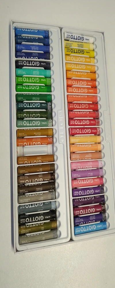 Aliejinės kreidelės Fila Giotto Olio, 48 vnt