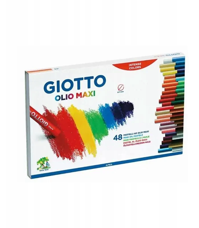 Aliejinės kreidelės Fila Giotto Olio, 48 vnt