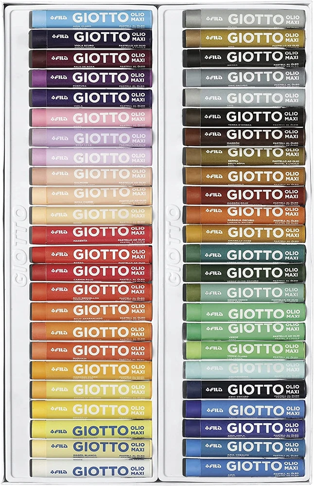 Aliejinės kreidelės Fila Giotto Olio, 48 vnt