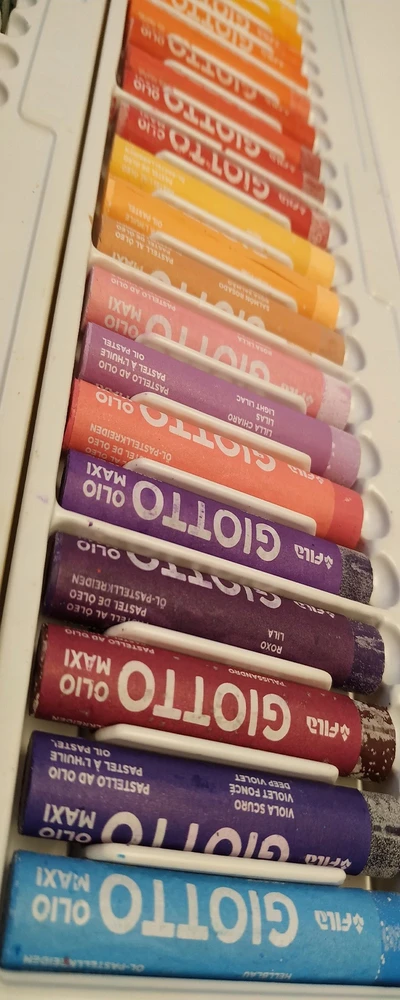 Aliejinės kreidelės Fila Giotto Olio, 48 vnt