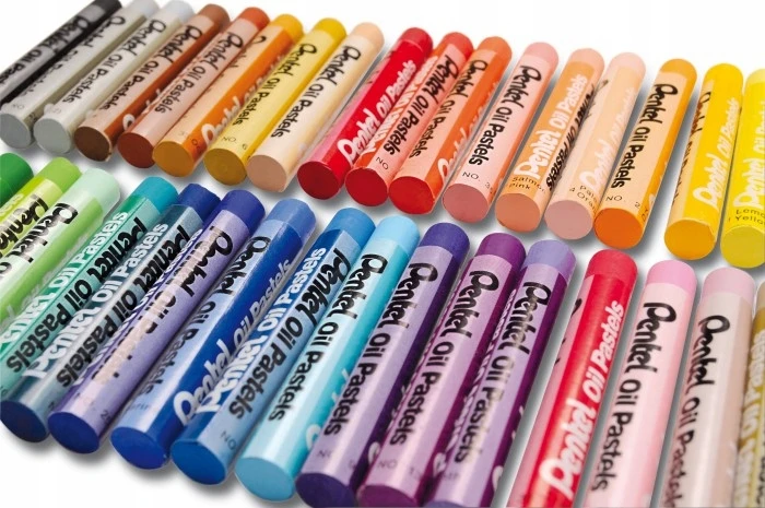 Aliejinės pastelės Pentel, 36 vnt