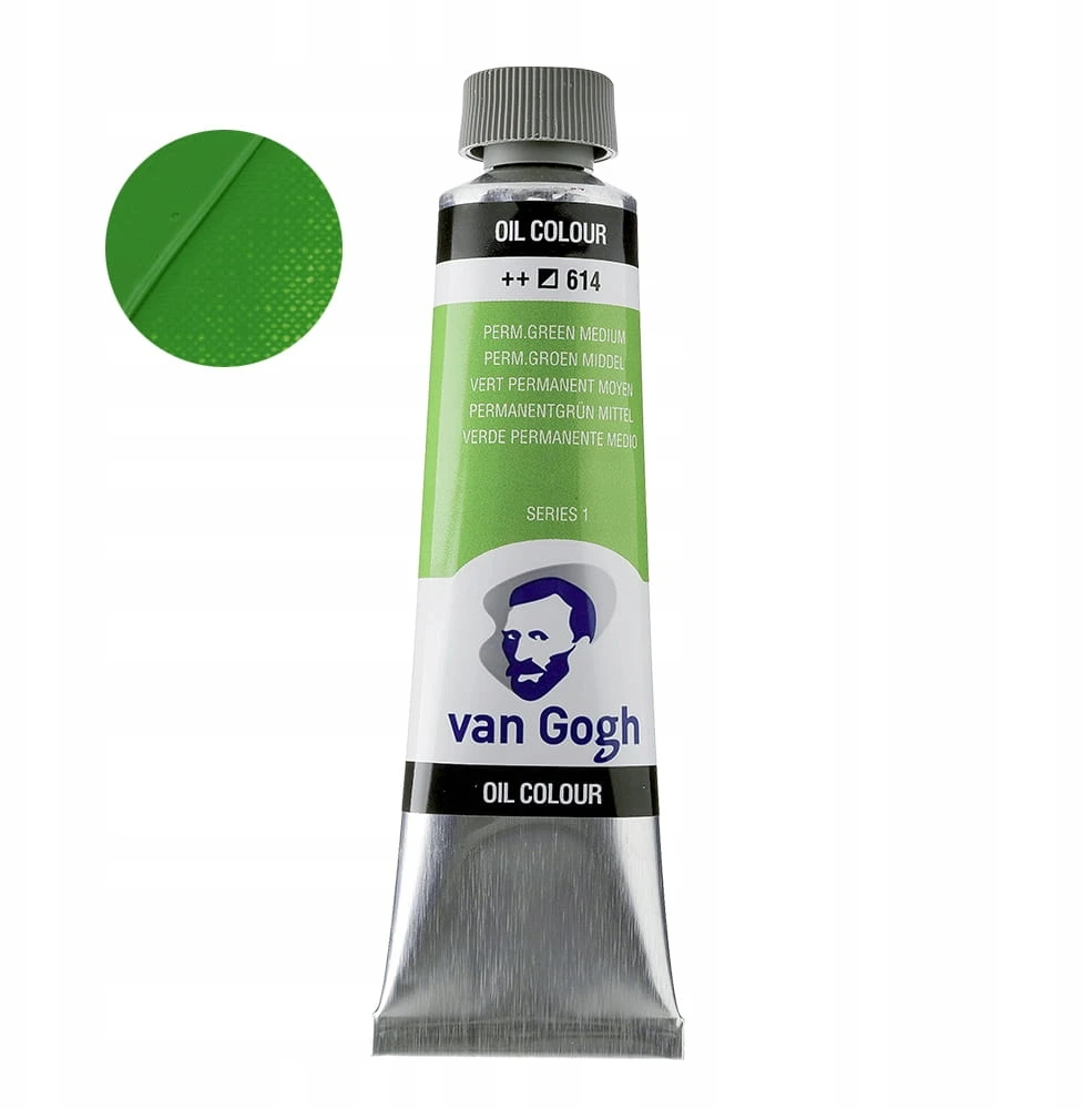 Aliejinės tapybos - Žalia Paul Véronèse - 615 - Su saflorų aliejumi - Van Gogh - 40ml