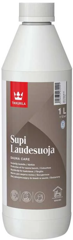 Aliejus medienai sausose ir drėgnose patalpose TIKKURILA SUPI LATTIAOLJY, 900 ml