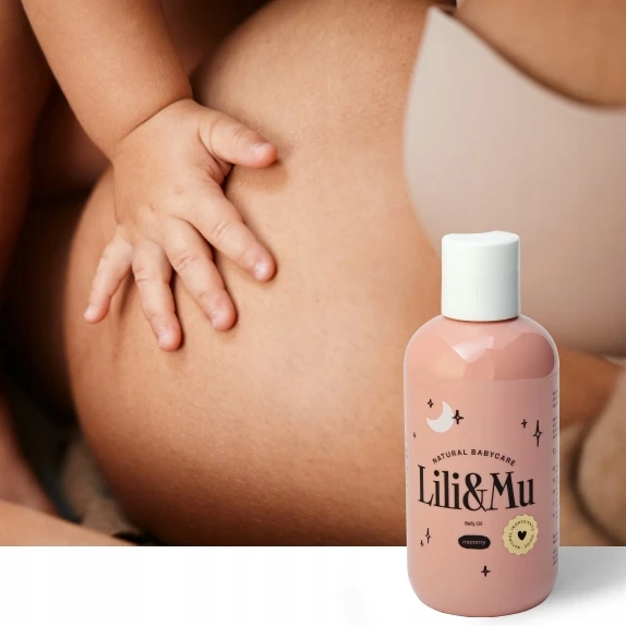 Aliejus STRETCH STRETCHES nėščiosioms NATŪRALUS DRĖKINA firmos LILI&MU