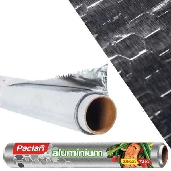 Aliuminio folija PACLAN rulone, 10 mk, 29 cm x 12 m, 1 vnt