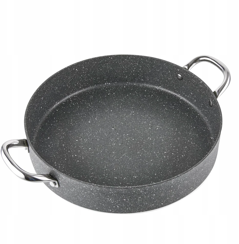 ALIUMININIS PUODAS LOW ONYX FLORINA 30 CM 4,2 L