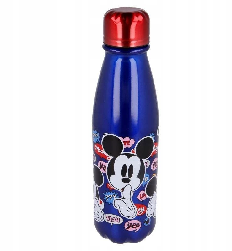 Mickey Mouse Mikis Peliukas Minnie Pelytė - 600 ml aliuminio buteliukas