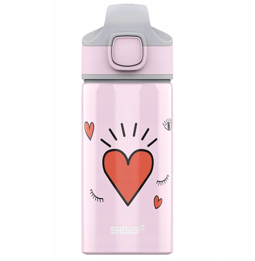 Gertuvė su šiaudeliu SIGG Girl Power 0.4 l