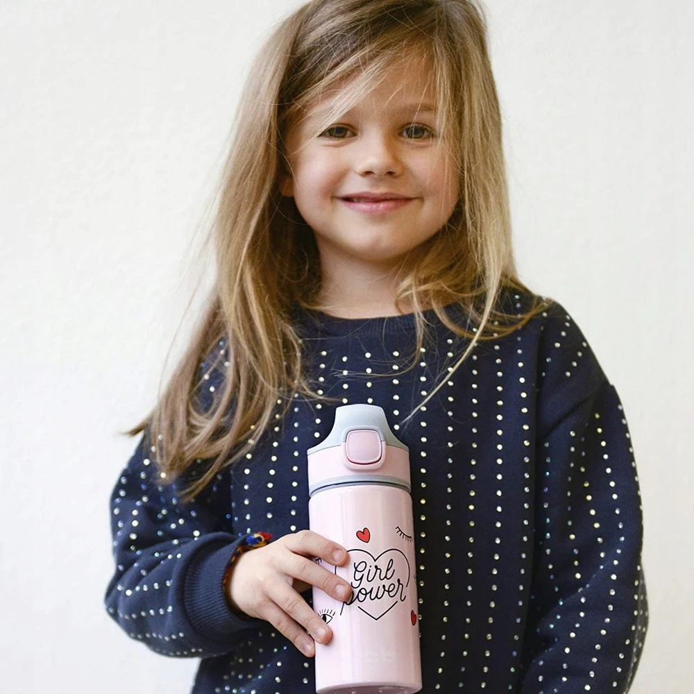 Gertuvė su šiaudeliu SIGG Girl Power 0.4 l