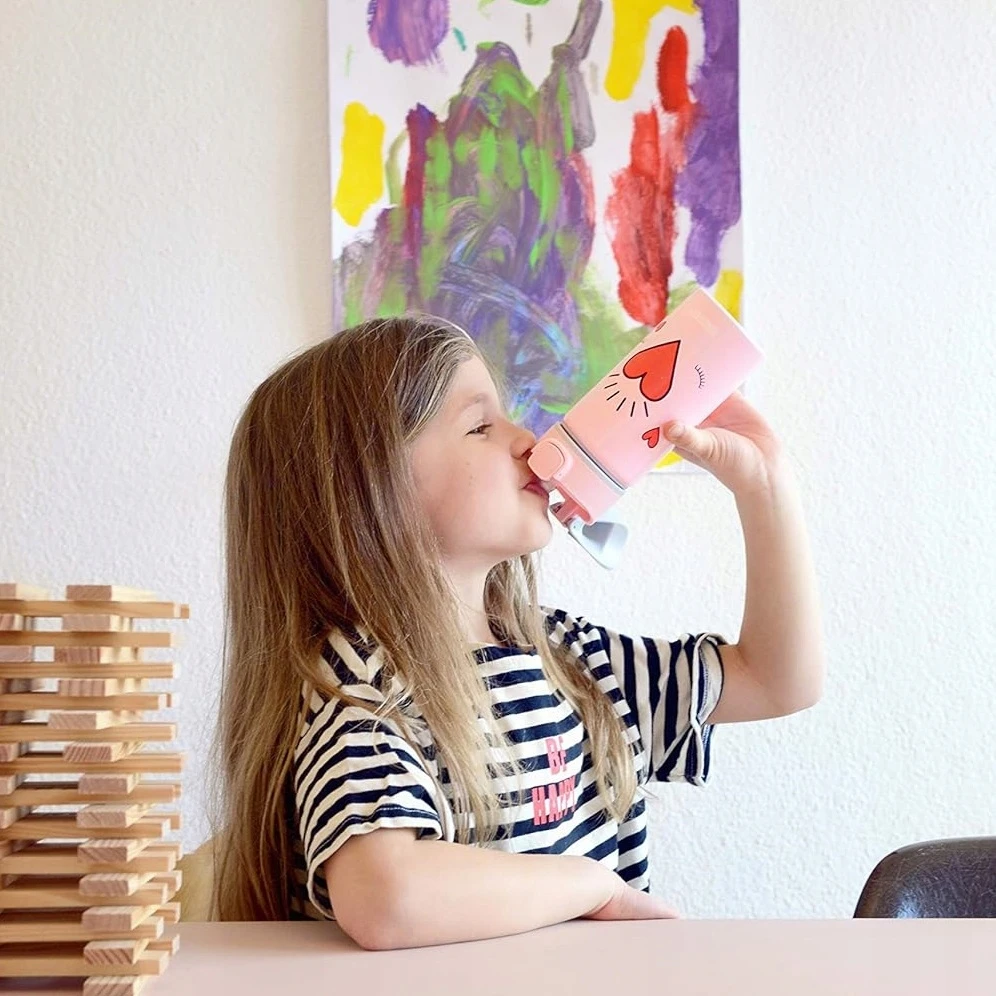 Gertuvė su šiaudeliu SIGG Girl Power 0.4 l