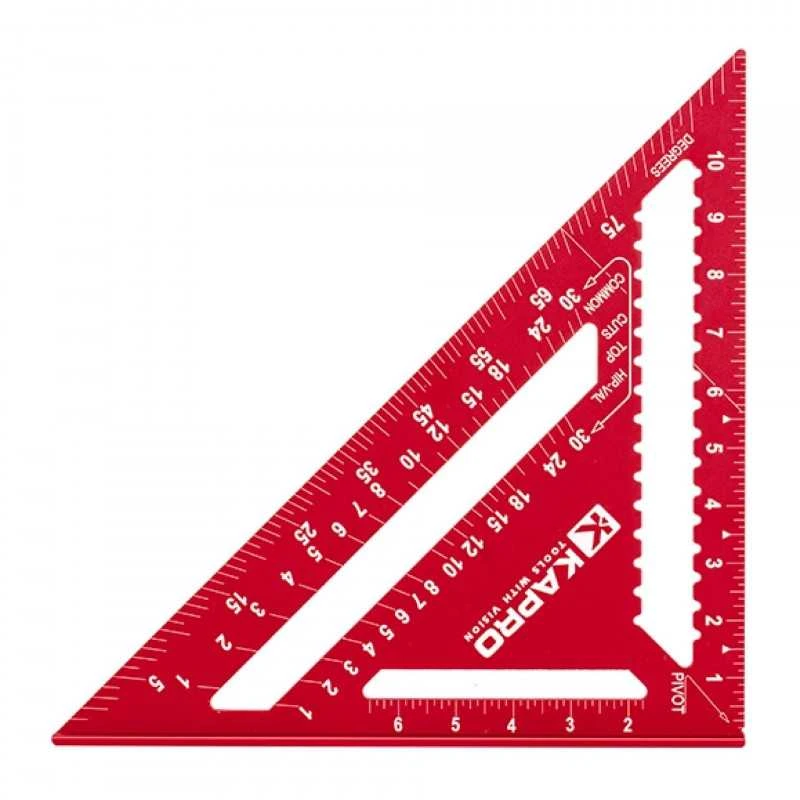 Aliuminio dailidės kampainis 180mm Kapro®