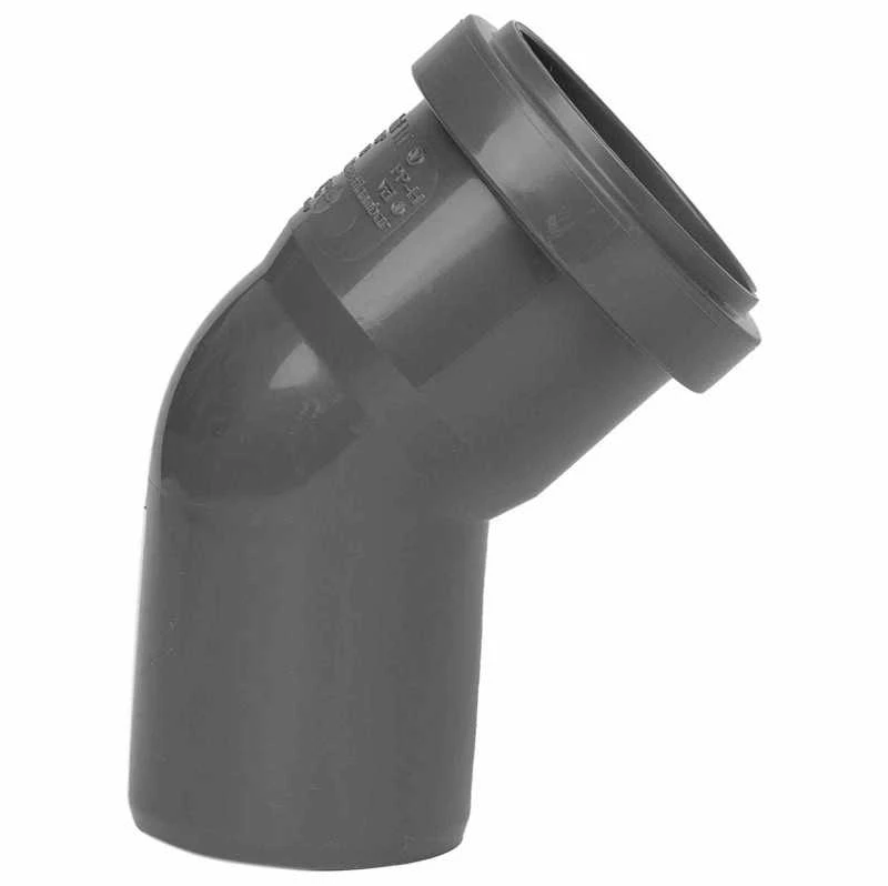 Armakan Alkūnė Līkums 40mm 45° Pilkšvas