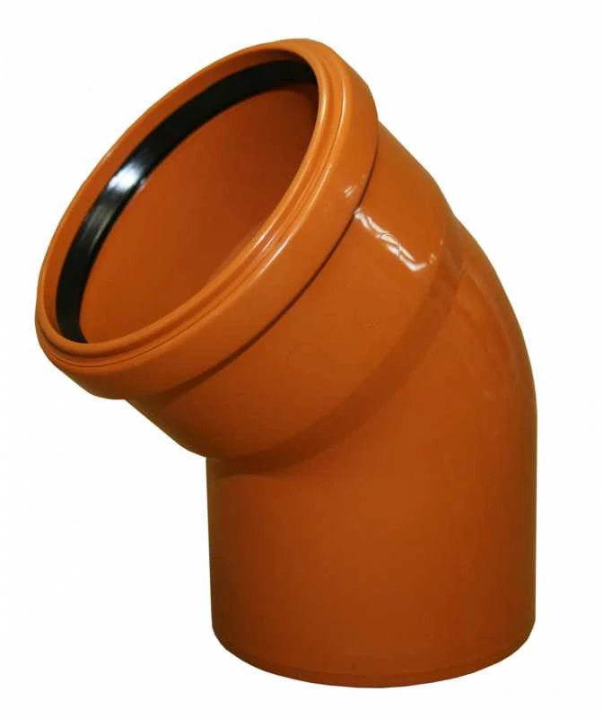 Instalplast Alkūnė PVC 110X45 45 laipsnių kampas