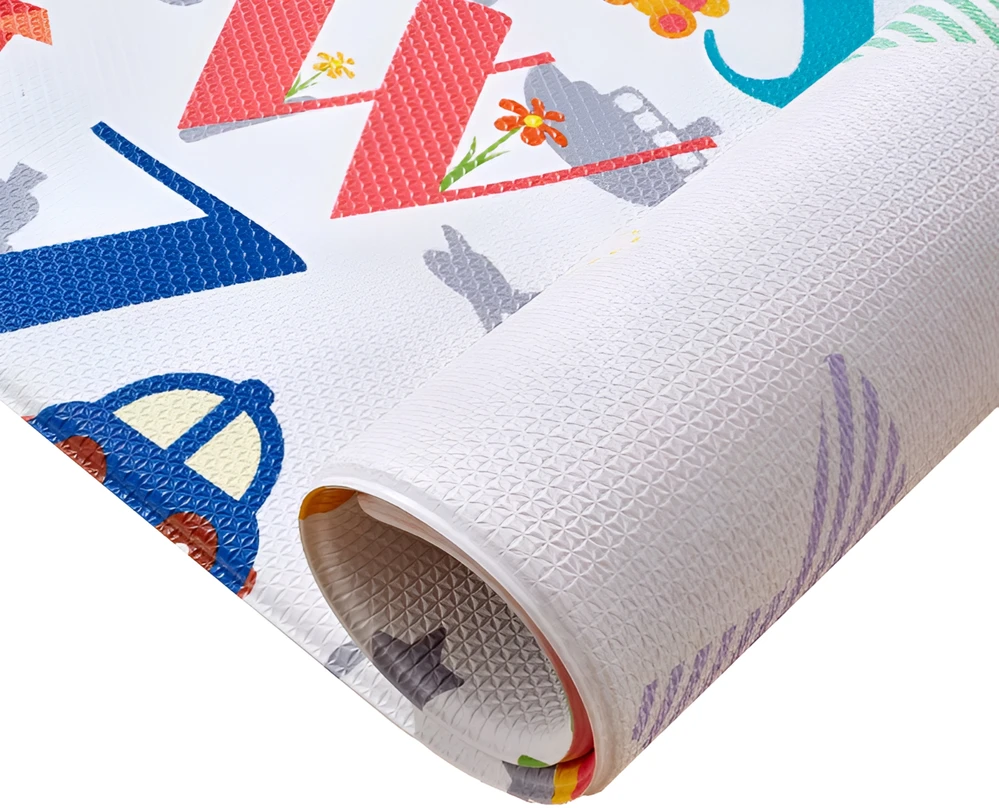 Allbag DVIpusis KILIMAS VAIKAMS IR KŪDIKIAMS XXL DIDELIS 180x120 cm