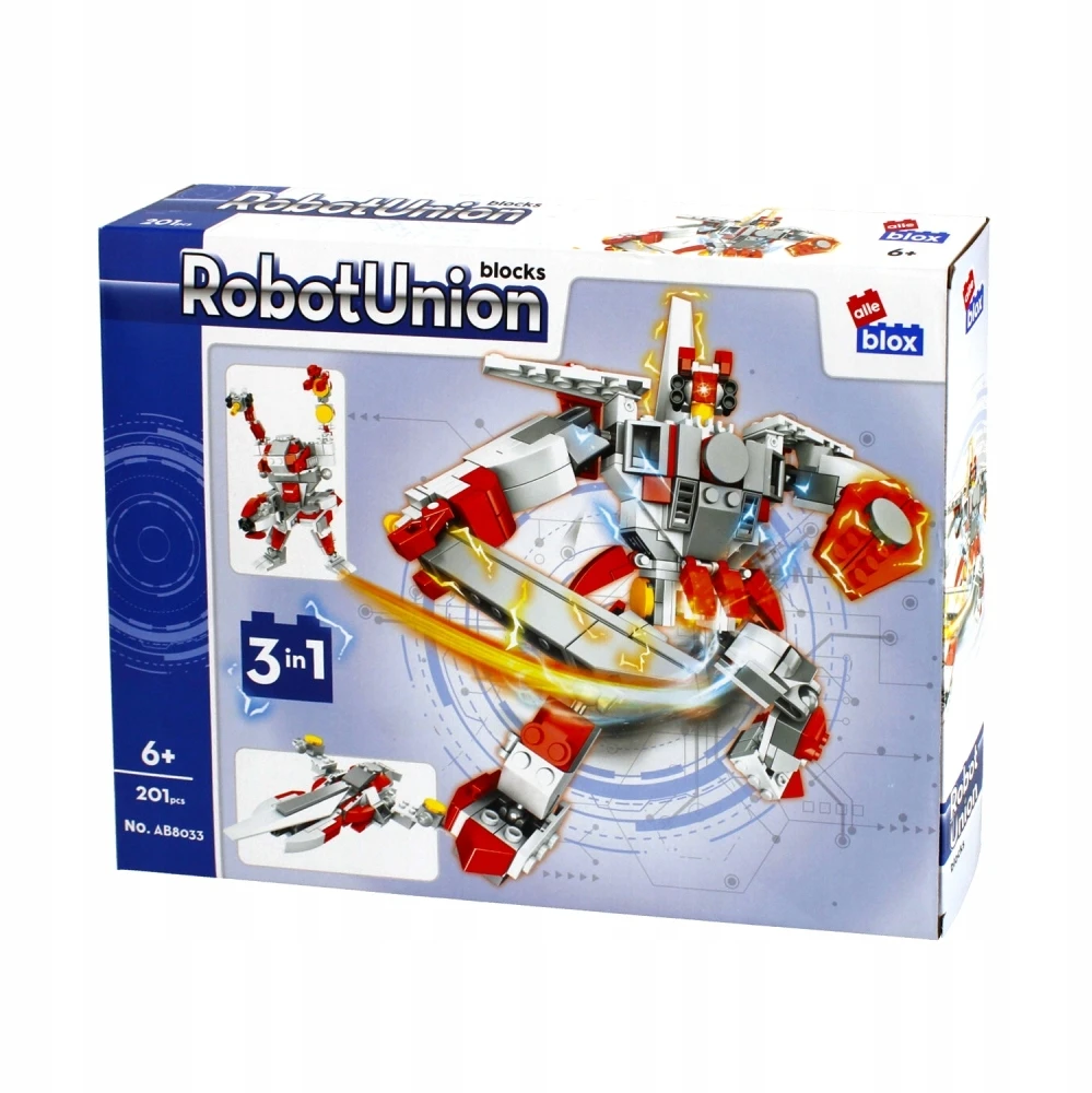 ALLEBOX robotų konstmo kaladėlės - AlleBlox
