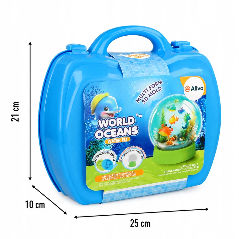 Allvo Magic Gel Vanduo Toy Figurines Creative Set for Children AQUA GEL