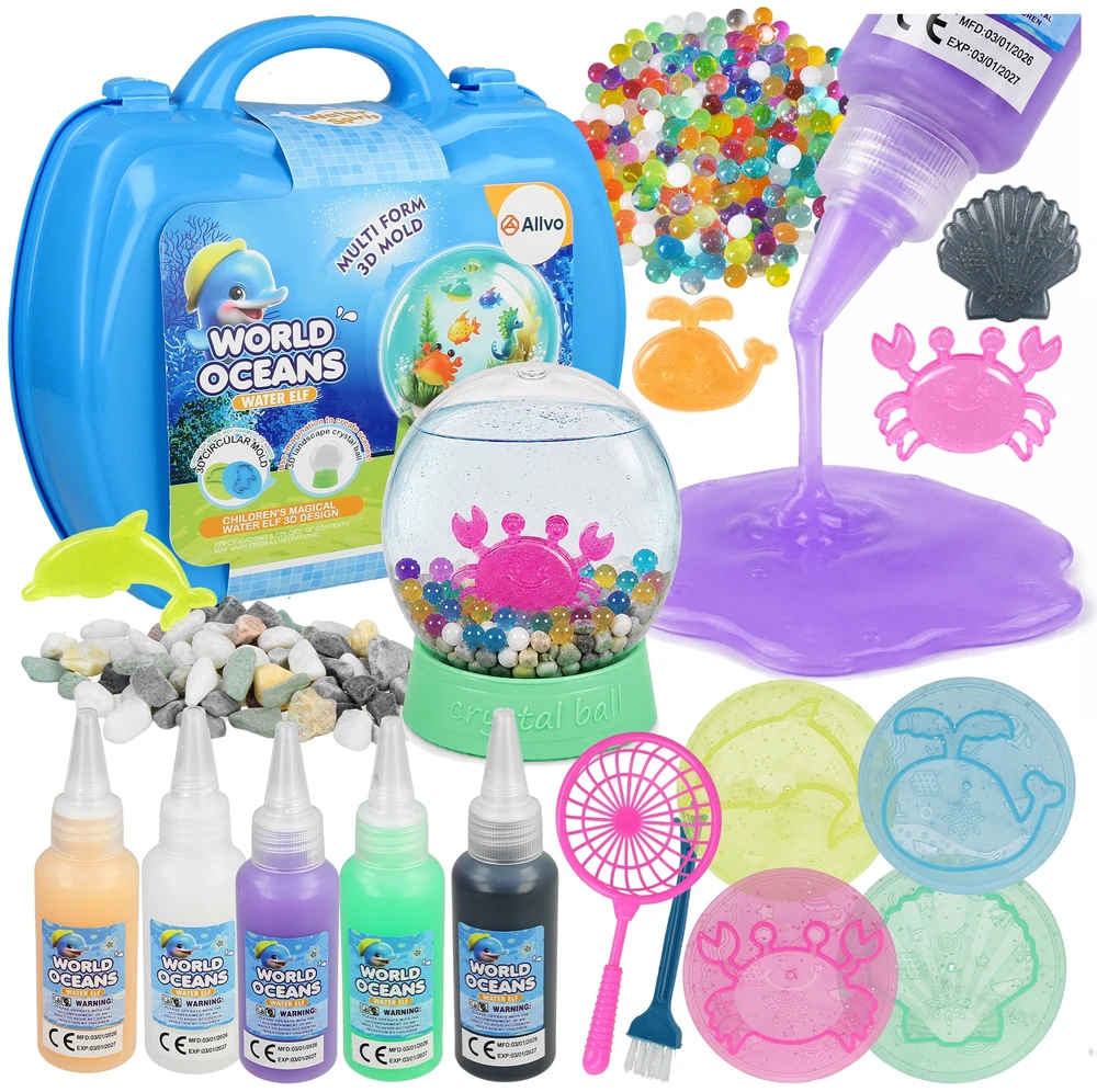 Allvo Magic Gel Vanduo Toy Figurines Creative Set for Children AQUA GEL
