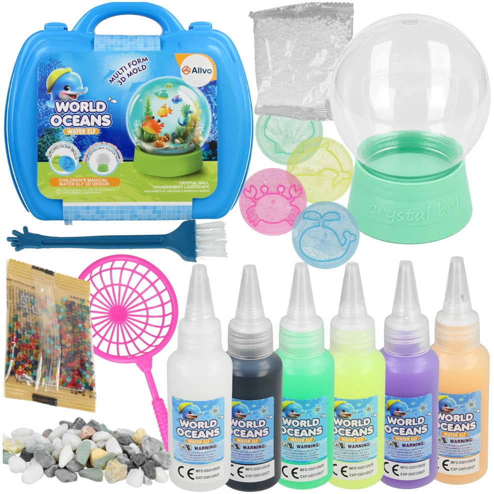 Allvo Magic Gel Vanduo Toy Figurines Creative Set for Children AQUA GEL