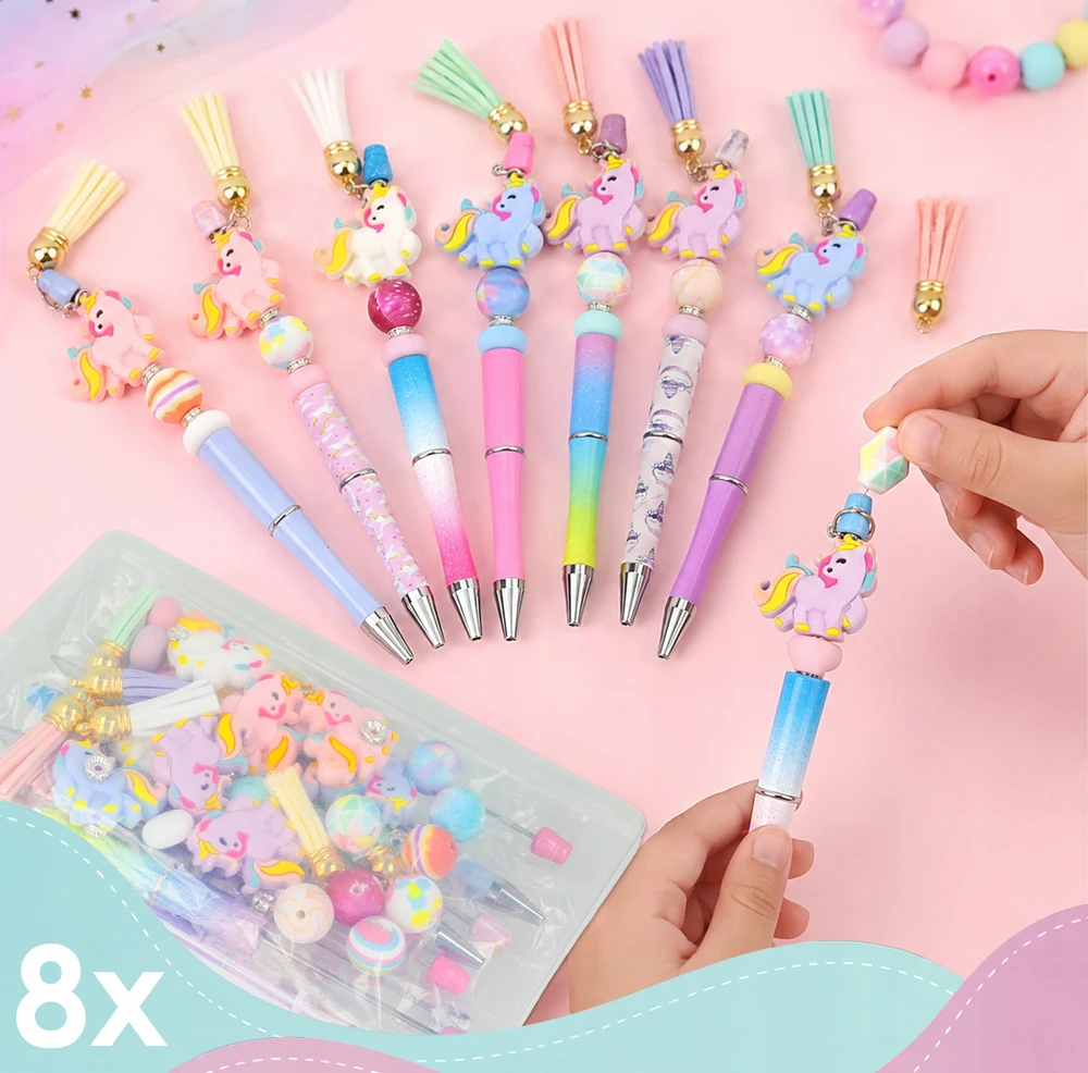 Allvo „Unicorn Pen“ rašiklio gaminimo rinkinys 56 vnt. Rašiklio gamykla