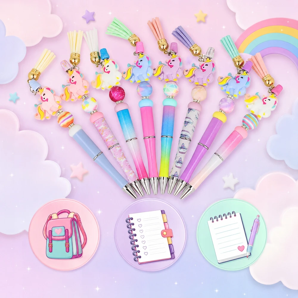 Allvo „Unicorn Pen“ rašiklio gaminimo rinkinys 56 vnt. Rašiklio gamykla
