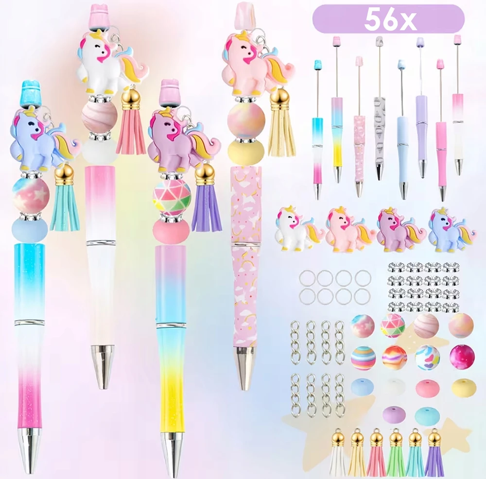 Allvo „Unicorn Pen“ rašiklio gaminimo rinkinys 56 vnt. Rašiklio gamykla