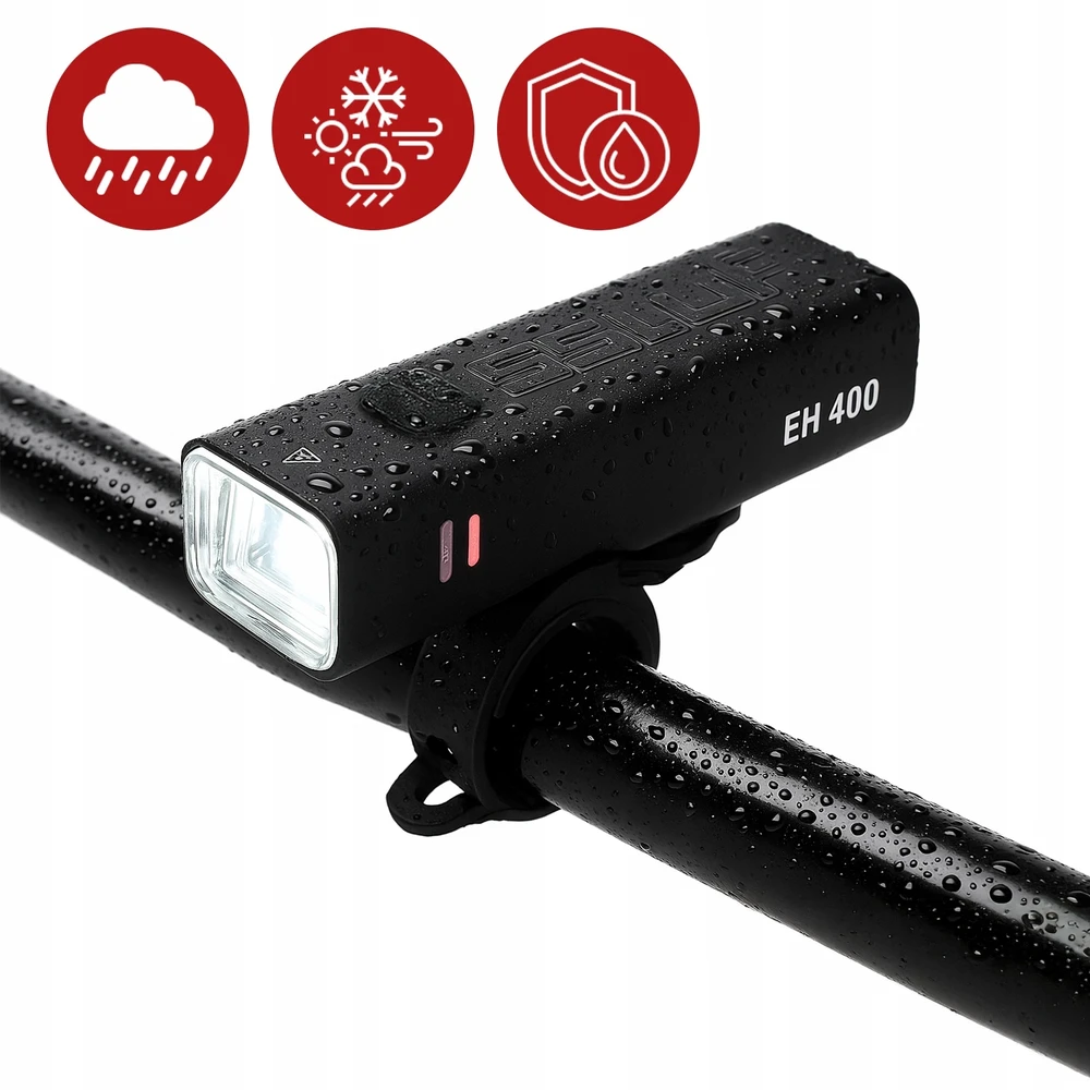 Alogy DVIRAČIO LEMPAS PRIEKINIS LED žibintuvėlis, skirtas USB DVIRAČIO VARENUI GALINGAS 2000mah