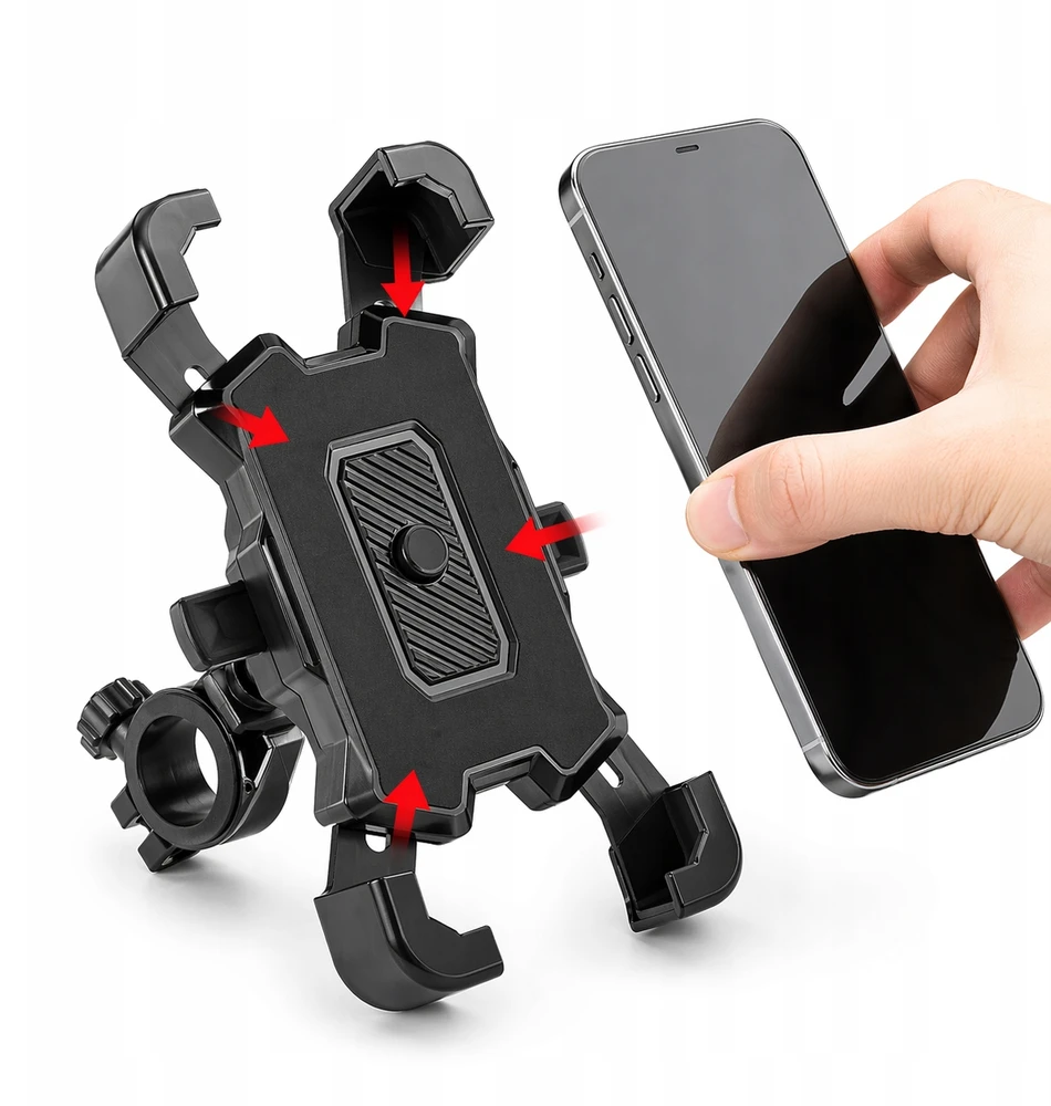 Alogy Dviračio telefono laikiklis 4,5-7" automatinis 360 antivibracija