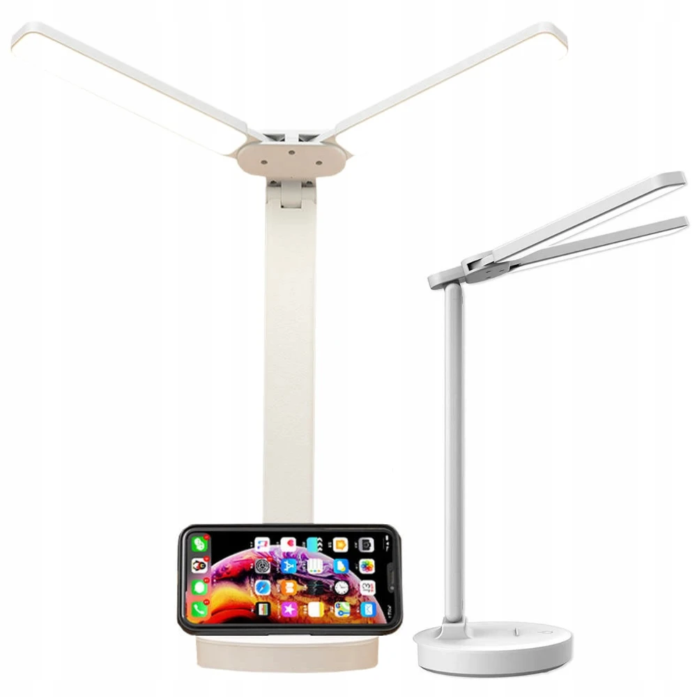 Alogy LED lempa, toršeras, USB telefono stovas