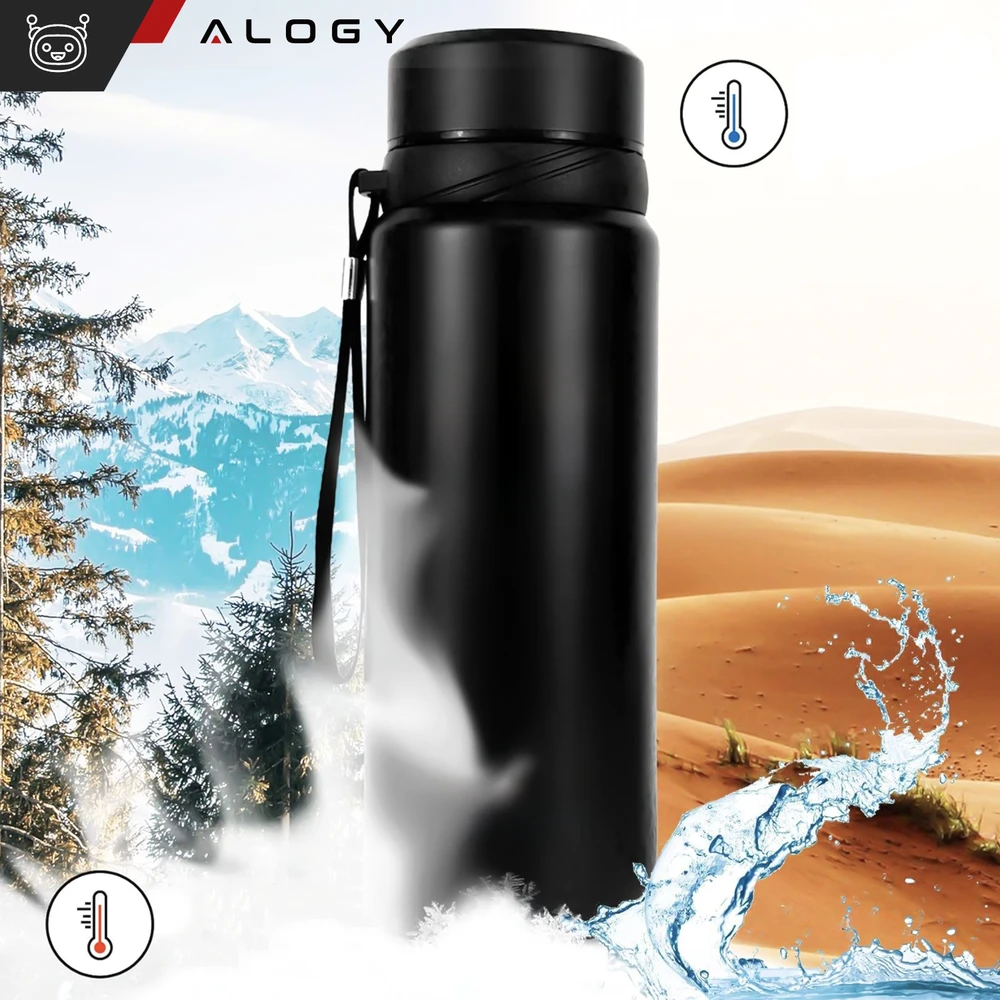 Alogy TERMINIS BUTELIS TERMINIS BUTELAS 1L KAVAI IR YERBA MATE ARBATA SU ALAUS VERYLU