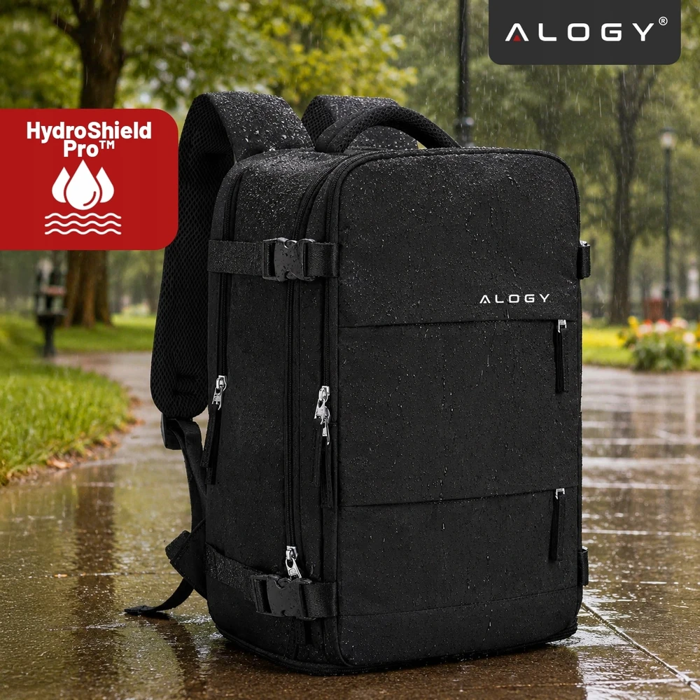 Alogy VACUUM kuprinė kelioninis rankinis bagažas 40x25x20 Ryanair WizzAir TUI LOT