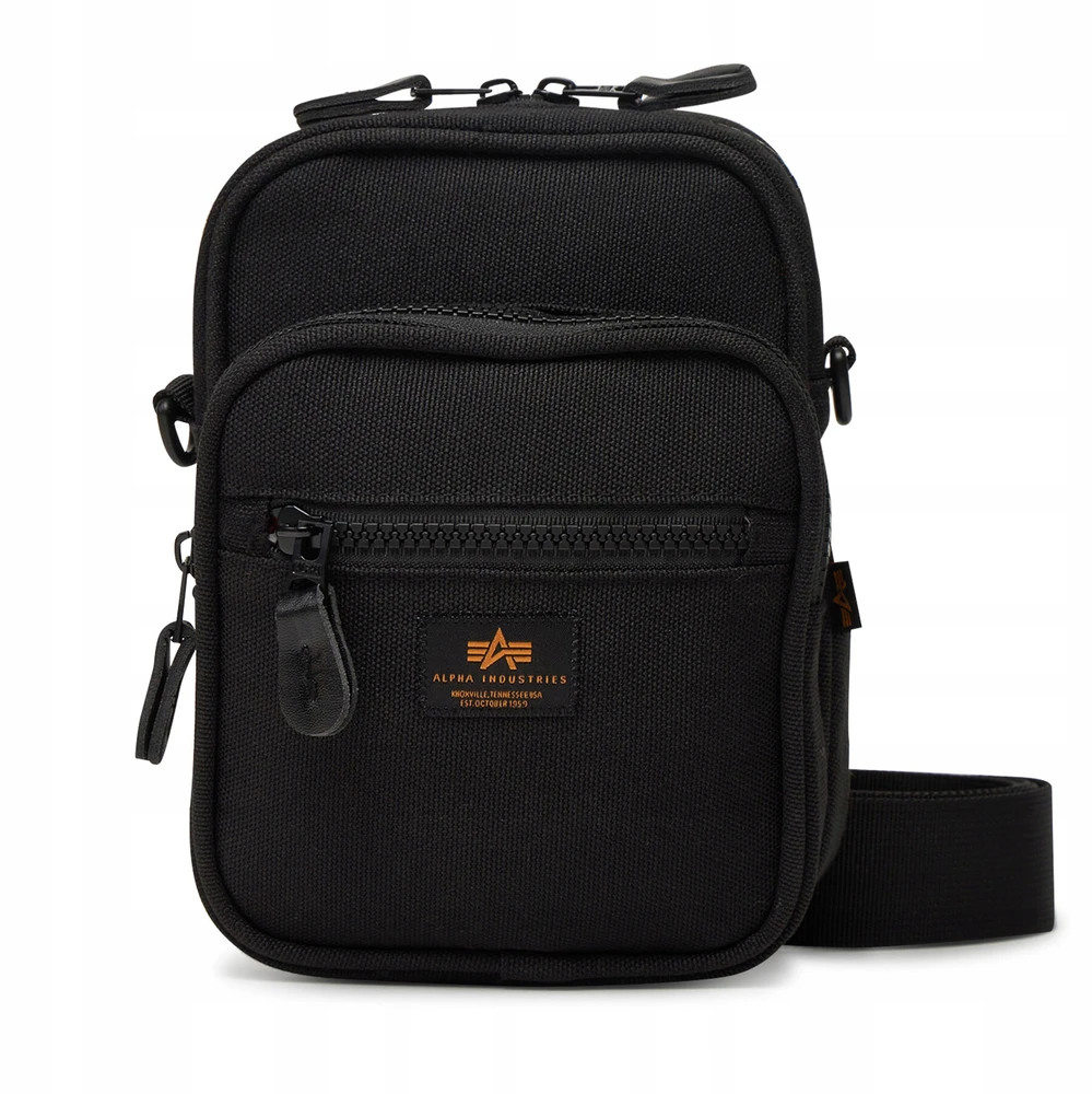 Alpha Industries Alfa Industries vyriškas pasiuntinių krepšys, juodas 156941