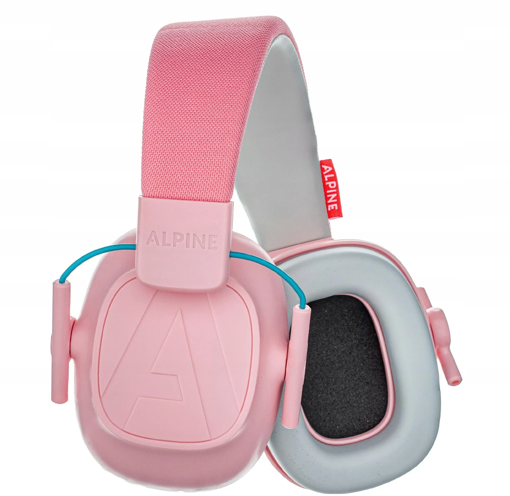 Alpine Muffy Kids klausos apsaugos priemonės, rožinės spalvos