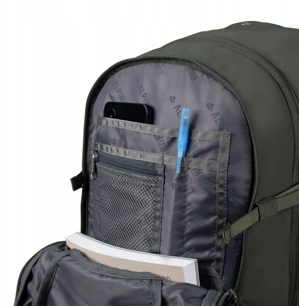 Alpinus Ornak 30 - turistinis kuprinės, 30l, žalios spalvos