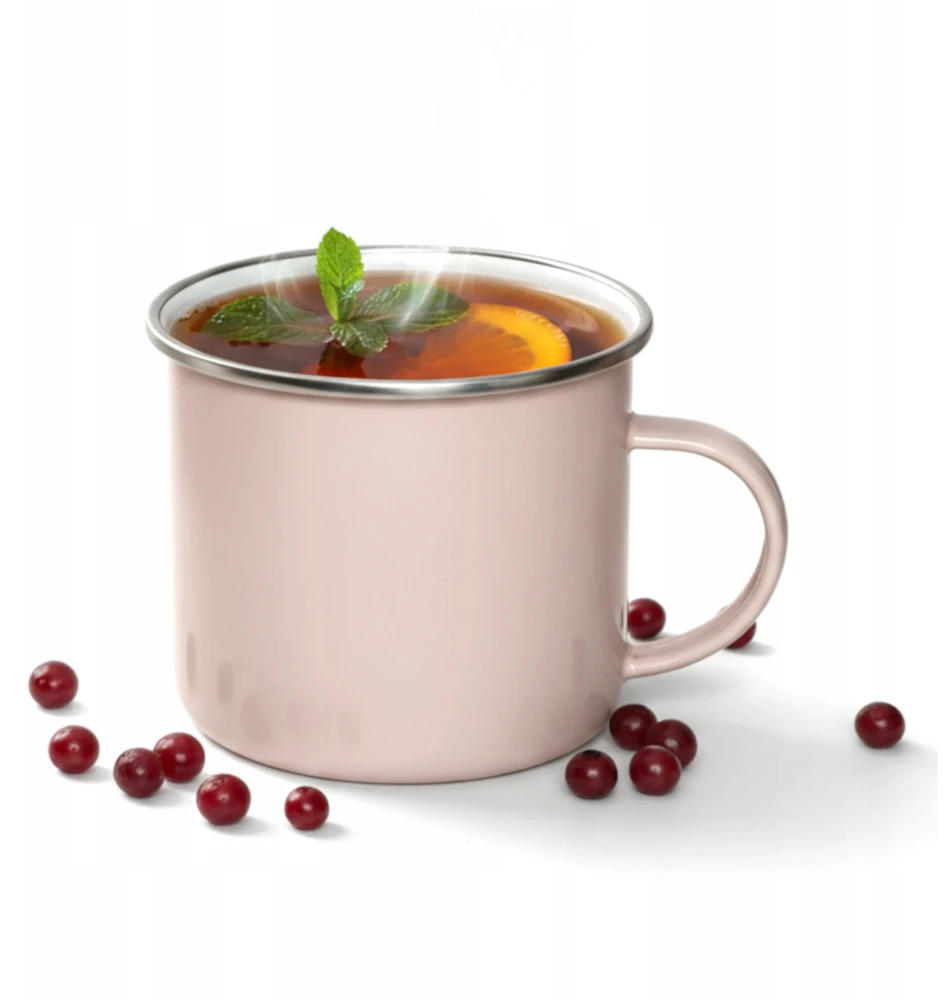 Altom Design EMALINIS METALINIS PUODYLIS 700 ML TAPE INDUKCIJAI 10 CM ALTOM