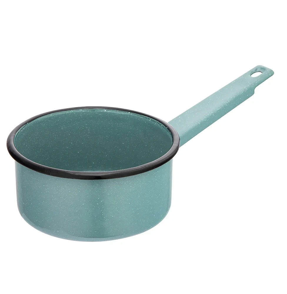 Altom Design Emaliuotas metalinis puodas, mažas šalavijų puodas, 1L, 1 vnt