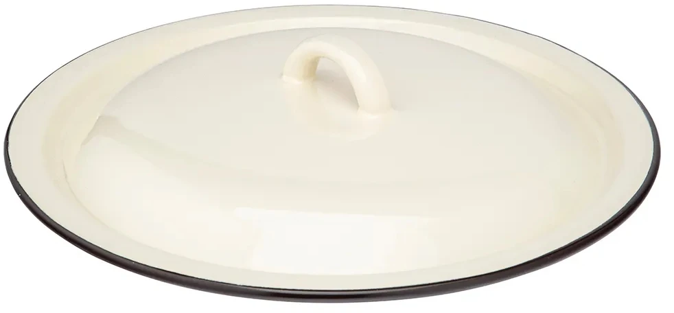 Altom Design Emaliuotas puodas su dangteliu sultiniui, dujų indukcija Silesia Kurki 10 l 25 cm