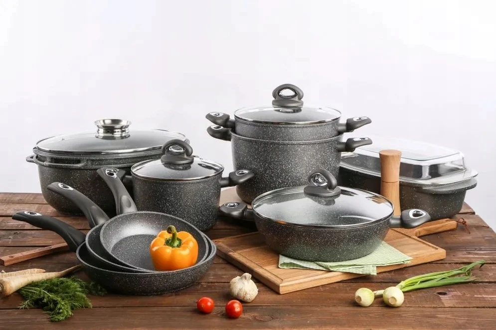Altom Design INDUKCINIS PUODAS 6 L ALIUMINIS SU DANČIU DYFLON DANGA DIDELI INDUKCIJA