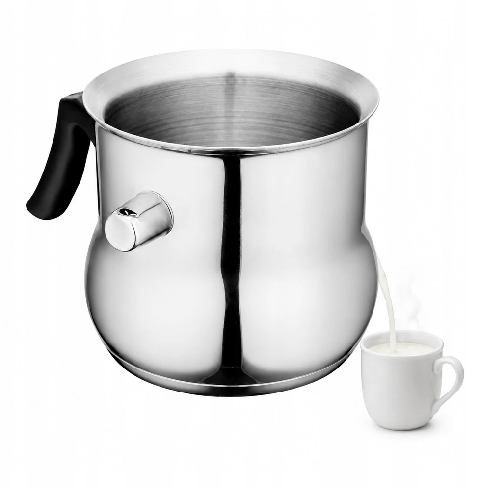 Altom Design Pieno virimo puodas 1L su vandens striuke Altom Induction