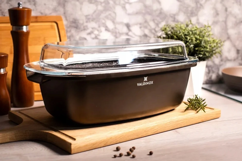 Altom Design VALDINOX AURUM 5,7 L NELIPEJUS ALIUMININIS LIETUVAS SU DANGIU, INDUKCINIS