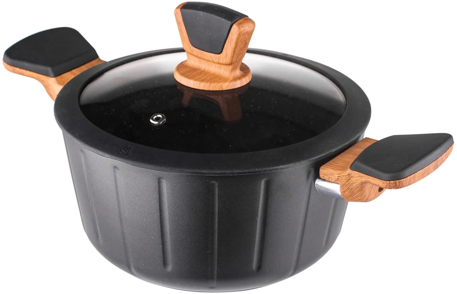 Altom Design VALDINOX INITIO PUODAS 20cm SU DANGIU 2,4L DUJŲ ĮVEDIMO