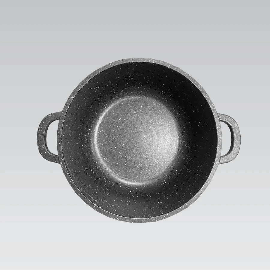 Aluminiowy Puodas su dangčiu NON-STICK indukcija 24cm 4,0l | Maestro MR-4224