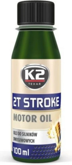 Dvitaktė pusiau sintetinė alyva K2 Žalias, 100 ml