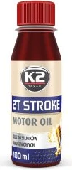 Dvitaktė pusiau sintetinė alyva K2 Raudona, 100 ml