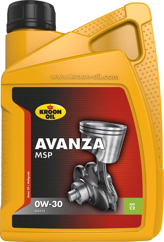 Kroon-Oil Avanza MSP 0W-30 sintetinė alyva, 1 L
