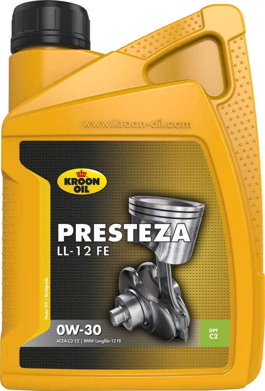 Kroon-Oil Presteza LL-12 FE 0W-30 variklinė alyva, 1 L