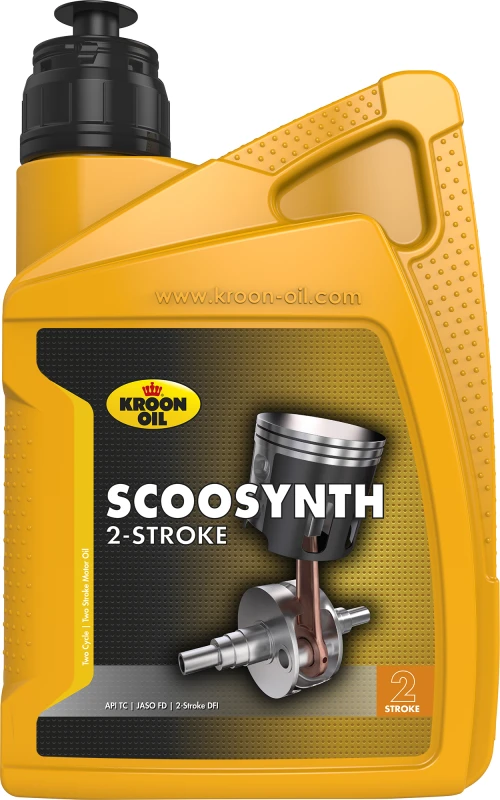 Pusiau sintetinė alyva 2-takčiams varikliams Kroon-Oil Scoosynth, 1L