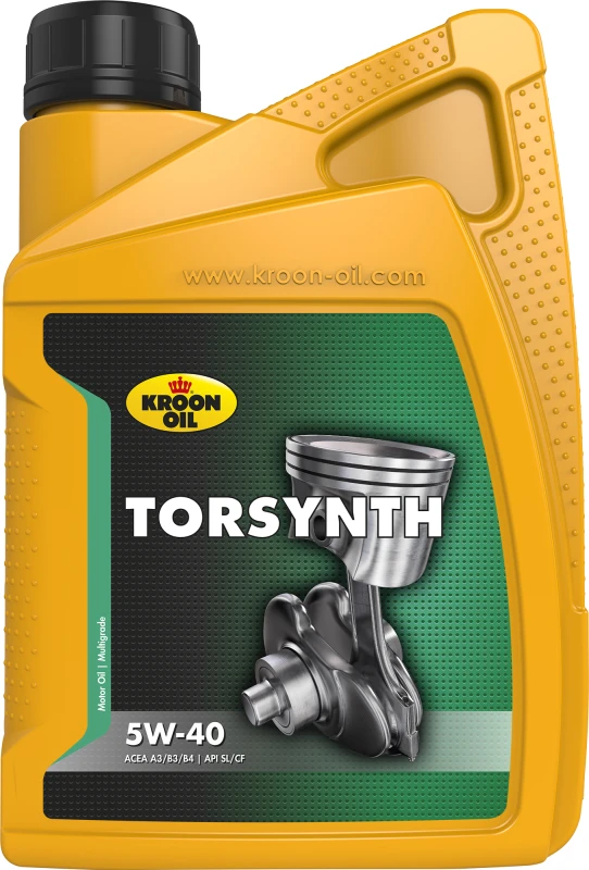 Variklinė alyva Kroon Oil Torsynth 5W-40, 1L
