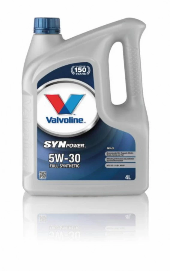 Alyva varikliui SYNPOWER ENV C2 0W30 5L, Valvoline