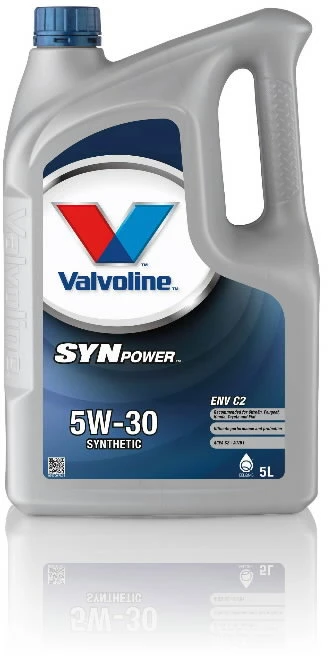 Alyva varikliui SYNPOWER ENV C2 5W30 4L, Valvoline